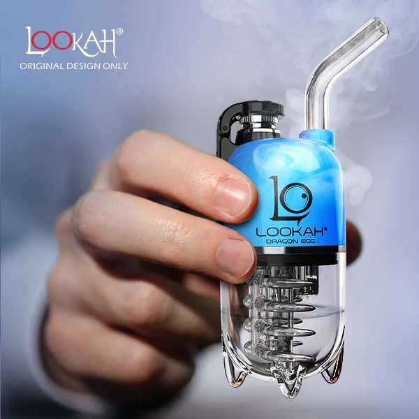 Lookah Dragon Egg Vaporizer, 710 connect quartz coils, thc, , wax, dab